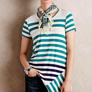 Little Yellow Button stripescope tunic size small